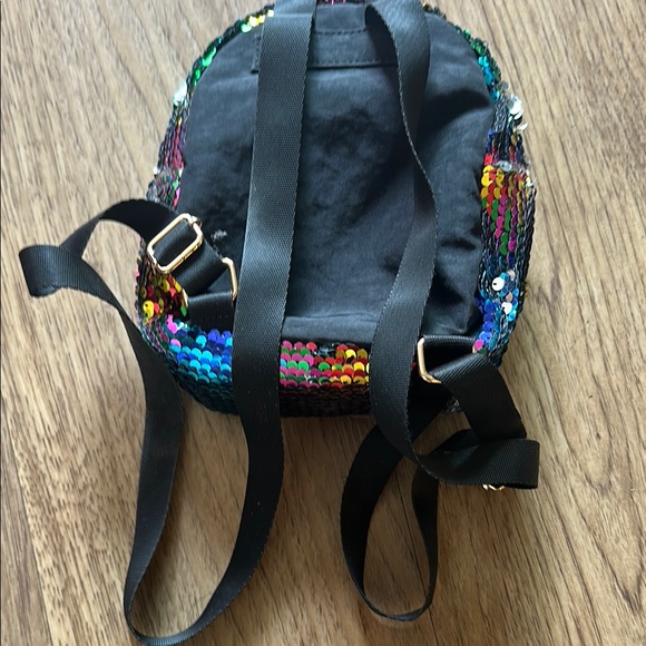 Colorful Sequin Mini Backpack - Picture 3 of 3
